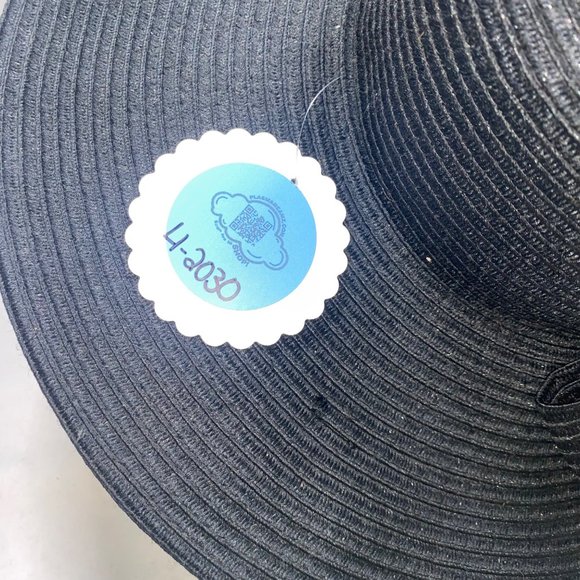 Scala Pronto Black Wide Brim Sun Hat One Size Fits Most main image 10
